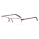 Davidoff No. 95105 Eyeglasses - Red Frame and Clear Lens 95105-591