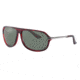 Davidoff 97200 Single Vision Prescription Sunglasses - Brown Frame and Zeiss Skypol Grey Lens 97200-6270SV