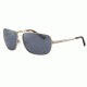 Davidoff 97324 Bifocal Prescription Sunglasses - Gold Frame and Grey Silver Lens 97324-600BI