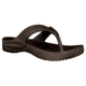 DAWGS Womens Flip Flops, Dark Brown, 8