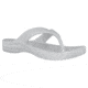 DAWGS Womens Flip Flops, White, 10