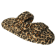 Womens Fluffy Z Slippers, Leopard Print, 9-10