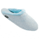 Womens Foam Slide Scuff Slippers, Baby Blue, 5-6