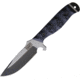 Dawson Knives Pathfinder Specter Black Knife, 4.5 Specter finish CPM-3V carbon steel blade, Black and gray sculpted G10 handle, DW12737