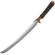 Dawson Knives Relentless Sword 14In, 22in Overall, 14in Hamon Finish Cpm-3V Carbon Steel Blade, Ironwood Handle, DW14