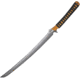 Dawson Knives Relentless Sword 17In, 26.75in Overall, 17in Hamon Finish Cpm-3V Carbon Steel Blade, Ironwood Handle, DW17