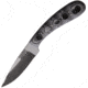 Dawson Knives Serengeti 3V Specter Knife, 3.25 Specter finish CPM-3V carbon steel blade, Black and white sculpted G10 handle, DW1119