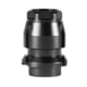 Dead Air Armament KeyMo Zero 11/16-24 Threads 45 Cal, Black, DA324