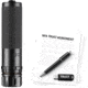 Dead Air Silencers Sierra 5 Keymo 5.56x45mm NATO Suppressor w/FH, 1.5x6.27 in, Black, w/ NFA Trust Registration, 100000230170-KIT1