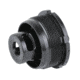 Dead Air Silencers Direct Thread Muzzle Brake Mount, .22 Cal, 1/2x28, Nitride, Black, DTB323HT