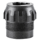Dead Air P-Series 3-Lug Adapter, Stainless Steel, Fits Primal/Wolfman, Black, DA444