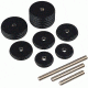 Dead Center Custom Balance Weight Kit, Black, KIT-BLK