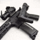 Dead Foot Arms Modified Cycle System, .223/.223 Wylde/5.56/.300 BLK, DLC Bolt Carrier Group BCG, Left Side Folding Stock Adapter, Black Anodized DFA-MCS-LFSRC-DLC