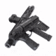 Dead Foot Arms Modified Cycle System, 9mm, Black Nitiride Bolt Carrier Group BCG, Right Side Folding Stock Adapter, Black Anodized DFA-MCS-RFS9MM-BN1