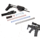 Dead Foot Arms Subcompact Weapon 2.5in Stock for Rifle Caliber AR Platform Rifles Gen 2, Black Anodized, 80030