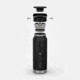 Decathlon Quechua Double Wall Insulated Wide Mouth Stainless Steel Water Bottle, Black, 25oz, 4266687
