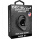 Decibullz Custom Molded Earplugs, Black, Standard, PLG1-BLK