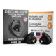 Decibullz Custom Molded Earplugs, Black, Standard, PLG1-BLK