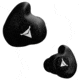 Decibullz Custom Molded Earplugs, Black, Standard, PLG1-BLK