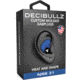 Decibullz Custom Molded Earplugs, Blue, Standard, PLG1-BLU