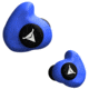 Decibullz Custom Molded Earplugs, Blue, Standard, PLG1-BLU