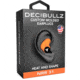 Decibullz Custom Molded Earplugs, Orange, Standard, PLG1-ORG