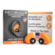 Decibullz Custom Molded Earplugs, Orange, Standard, PLG1-ORG