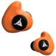 Decibullz Custom Molded Earplugs, Orange, Standard, PLG1-ORG