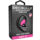 Decibullz Custom Molded Earplugs, Pink, Standard, PLG1-PNK