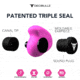 Decibullz Custom Molded Earplugs, Pink, Standard, PLG1-PNK