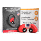 Decibullz Custom Molded Earplugs, Red, Standard, PLG1-RED