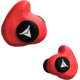 USED Decibullz Custom Molded Earplugs, Red, Standard, PLG1-RED, EDEMO2