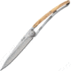 Deejo Linerlock 37g Olive Wood Folding Knife, 3.75 satin finish blade, Olive wood handle, 1CB000001