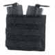 Defcon 5 Double Open Mag Pouch, Black, D5-M4AKDO B