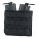 Defcon 5 Double Open Mag Pouch, Black, D5-M4AKDO B