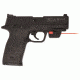 OpticsPlanet Exclusive Defender Series by Crimson Trace DS-125 Universal Laser Sight, 5mW, 1/3N Battery, Black - Red Buttons, DS-125, EDEMO2