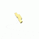 DELTAC Extended Steel Slide For Glock Model 17, 19, 26 ,34 Gen5,Golden Metallic, GLC101-G5G
