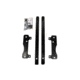 Demco Hijacker Ums Series Frame Mounting Bracket Kit For Ford F250/F350 Sd 17 19, No Drill Attachment, 8551009
