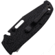 Demko AD 20.5 Shark-Lock D2 Steel Folding Knife, 4.38in Closed, 3.25in Black DLC Coated D2 Tool Steel Clip Point Blade, Black Checkered G10 Handle, AD20.5F15B