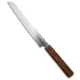Demko Knives Demko Japanese San Mai Kitchen Cutlery Bread Knife 8&quot; VG10, Wood, VG10, adult, BHQ-219439
