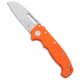 Demko Knives Demko Knives MG AD20S SSF Shark-Lock Knife Orange G-10 3.6" Stonewash M4, Orange, CPM M4, adult, BHQ-178372
