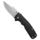 Demko Knives Demko Shark Cub Clip Point GFN Handle 2.75" Stonewash AUS-10A, Black, AUS-10A, adult, BHQ-209625