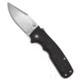 Demko Knives Demko Shark Cub Clip Point Knife Black GRN 2.75" SW AUS-10A*DISCOUNT*, Black, AUS-10A, adult, BHQ-231357