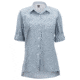 Demo, ExOfficio Palata Check Long Sleeve - Women's, White/Navy, Small, 2001-3217-White/Navy-S