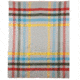 DEMO, Woolrich Seven Springs Soft Wool Blanket, Navy Plaid, 92473-NVY-DEMO