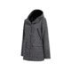 Demo,Woolrich Womens Seasons Change Hooded Coat, Charcoal Heather, M, 15475-CCH-DEMO
