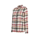 Demo,Woolrich Womens The Pemberton Flannel Shirt, Ivory Multi, M, 2464-IVU-DEMO