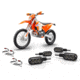 Denali Electronics T3 Front &amp; Rear Turn Signal Bundle for KTM EXC, Black, One Size, t3-front-r-turnb-ktm-ex