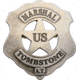 Denix US Marshall Tombstone Badge