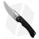 Dervish Knives Navajo EDC Midtech Folding Knife, 4.25in, CPM MagnaCut, Drop Point Blade, G-10, Black Handle, Black/Gray, 9.375 inch, BHQ-202909